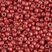 Miyuki seed beads 8/0 - Matted duracoat galvanized berry 8-4208F